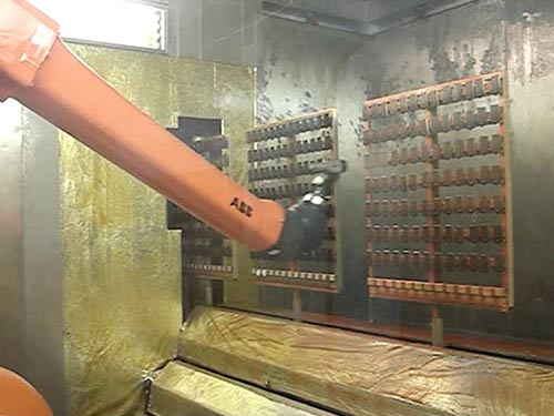 機(jī)械手噴涂-汽配件噴漆